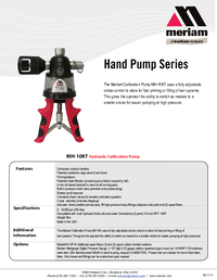 Thumbnail of document M 600 Data Sheet 6540